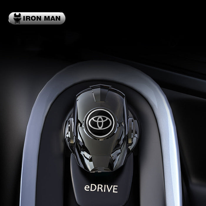 „Iron Man“ automobilio užvedimo mygtuko apsauginis dangtelis-LT
