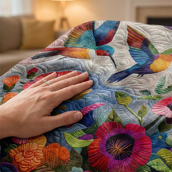 🌼 Jauki ir minkšta flanelinė antklodė su gėlių raštu 🛋️💐-LT