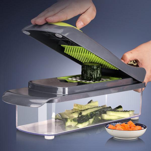 🎊 Juego de 16 piezas 🎊 Cortador multifuncional de frutas y verduras-ES
