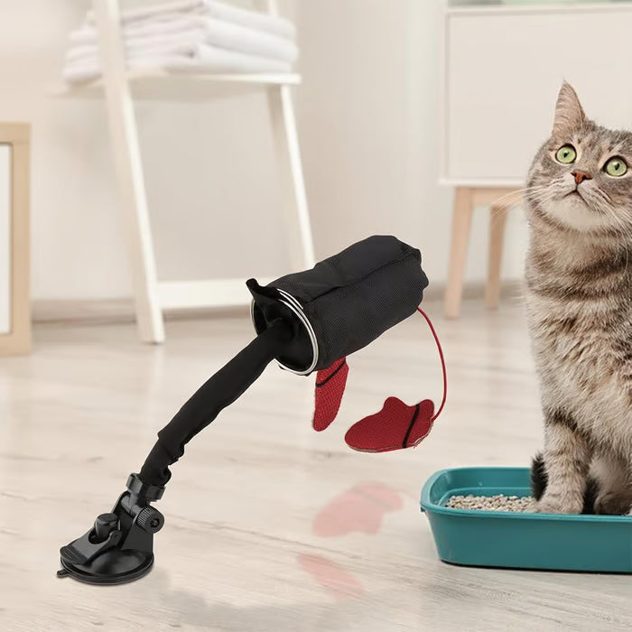 Juguete interactivo para gatos con forma de tren - ES