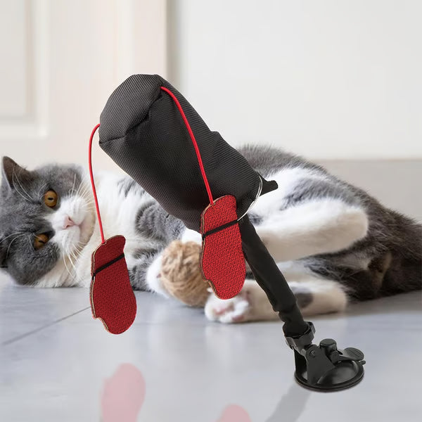 Juguete interactivo para gatos con forma de tren - ES