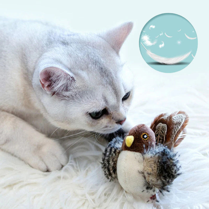 🐱 JUGUETE PARA GATOS CON MEJILLAS ACTUALIZADO 🐦-ES