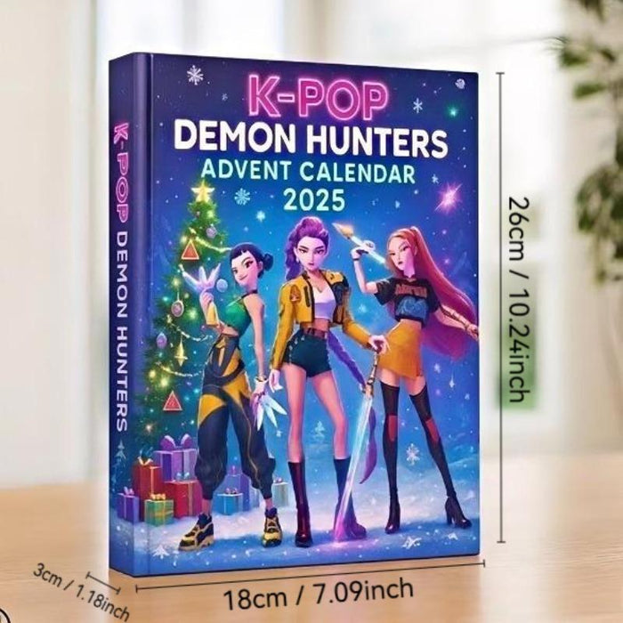 K-pop demonų medžiotojų advento kalendorius-LT