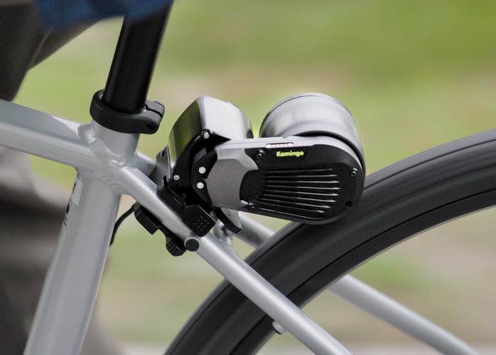 Kamingo: Transforma tu bicicleta en una bicicleta eléctrica de 750W en 10 segundos-ES