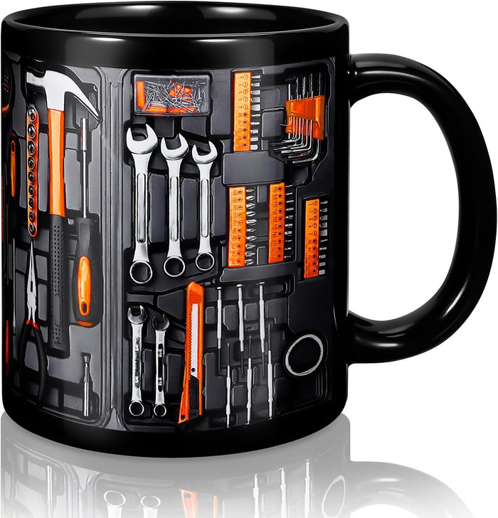 ⚡KIBER PIRMADIENIO IŠPARDAVIMAS🔧⚡Mechaniko įrankių dėžės puodelis🍵-LT