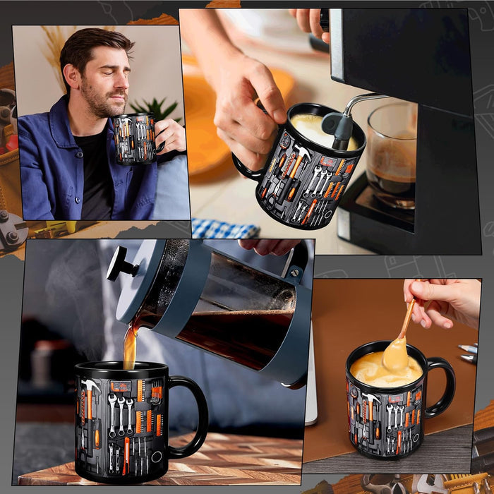 ⚡KIBER PIRMADIENIO IŠPARDAVIMAS🔧⚡Mechaniko įrankių dėžės puodelis🍵-LT
