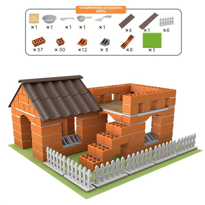 🏠Kit de construcción de mini edificios ensamblables-ES
