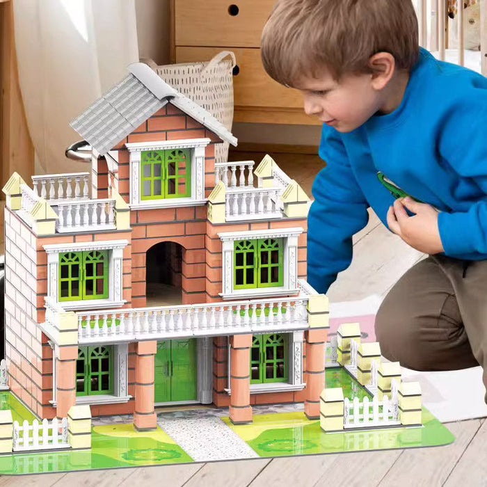🏠Kit de construcción de mini edificios ensamblables-ES