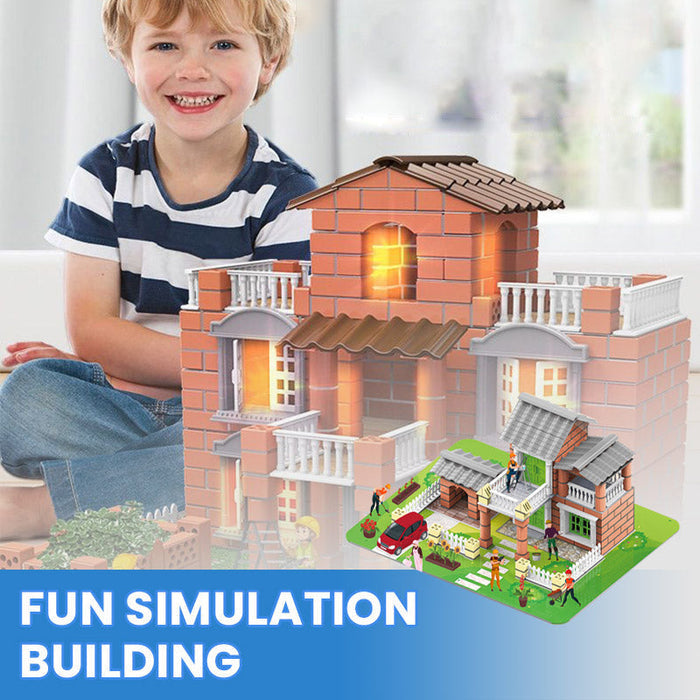 🏠Kit de construcción de mini edificios ensamblables-ES