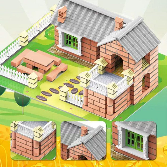 🏠Kit de construcción de mini edificios ensamblables-ES