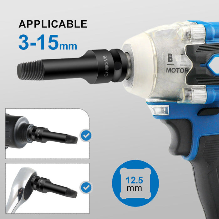 🔥 Kit de extracción de destornillador dañado 👨‍🔧🛠️--ES