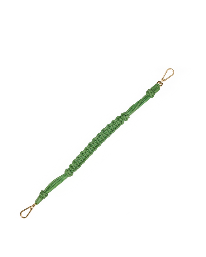 Knotted Short Strap | Dill/Gold