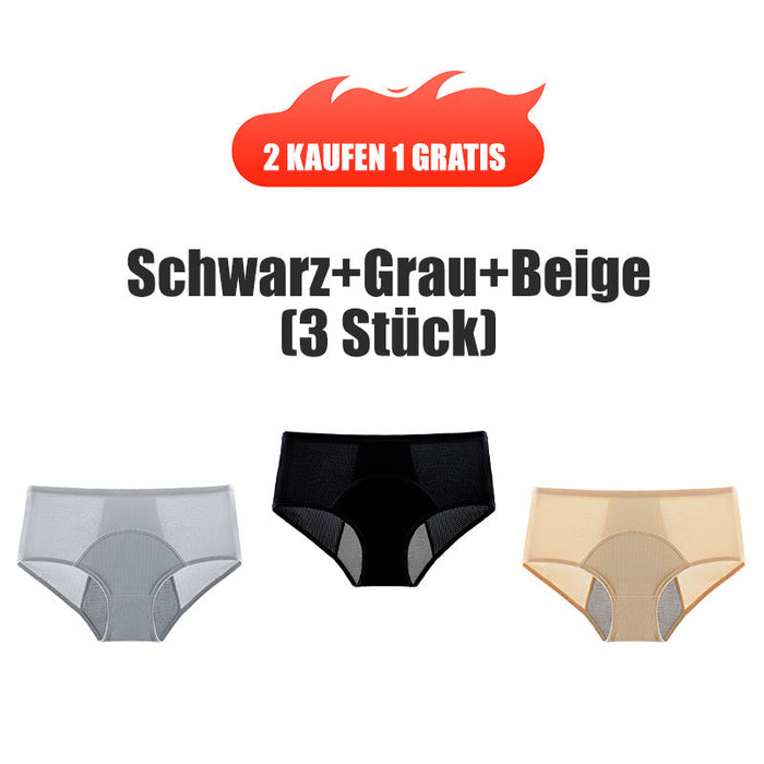 (L-8XL)🌸Pērkot 2, 1 bez maksas🔥Sieviešu apakšveļa ar augstu jostasvietu un ūdensnecaurlaidīgu apakšveļu👙-LV