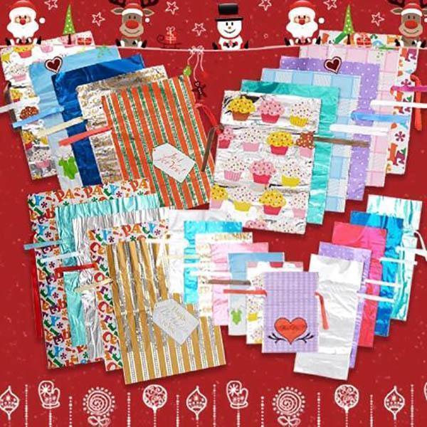🎅🎁La mejor bolsa de regalo de Navidad con cordón del mundo-ES