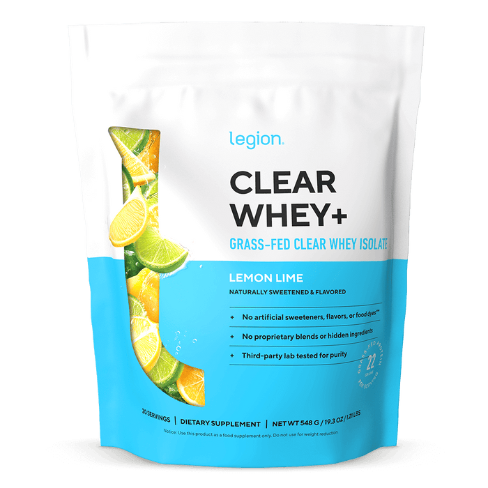 Legion Clear Whey+ Whey Protein Isolate Powder 20 Serv