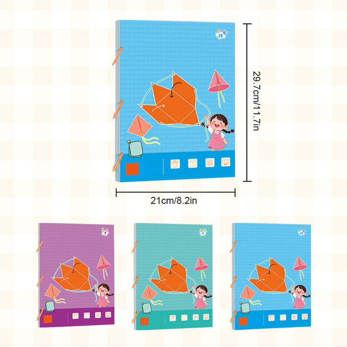 👶✨Libro de aprendizaje de geometría 3D-ES