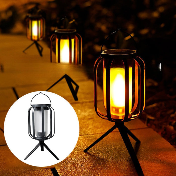 Luz solar para acampar al aire libre con clasificación IPX65-ES