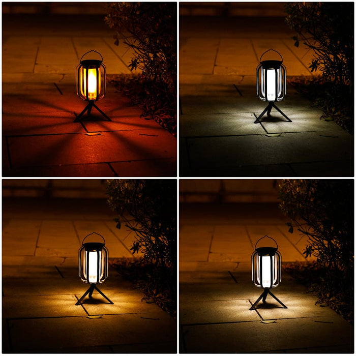 Luz solar para acampar al aire libre con clasificación IPX65-ES