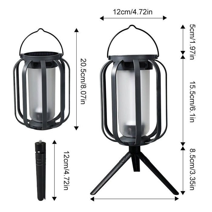Luz solar para acampar al aire libre con clasificación IPX65-ES