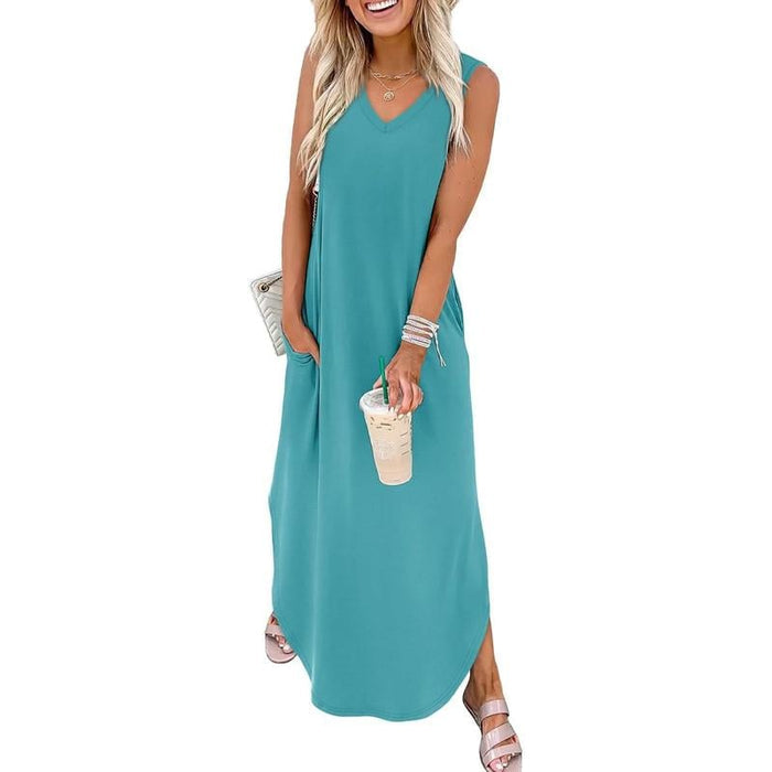 【M-3XL】🏖️Vestido playero estampado de verano-ES