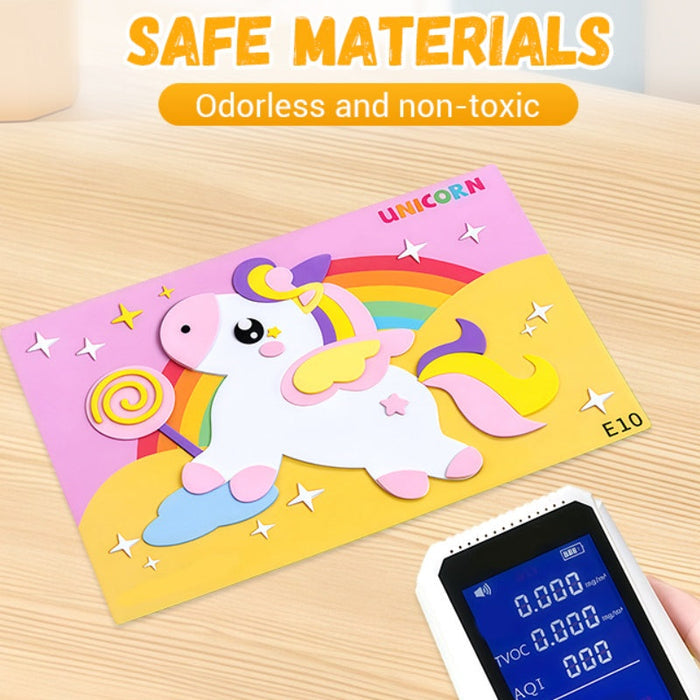 🧩🎨Manualidad DIY con pegatinas 3D de EVA para niños🎁-ES