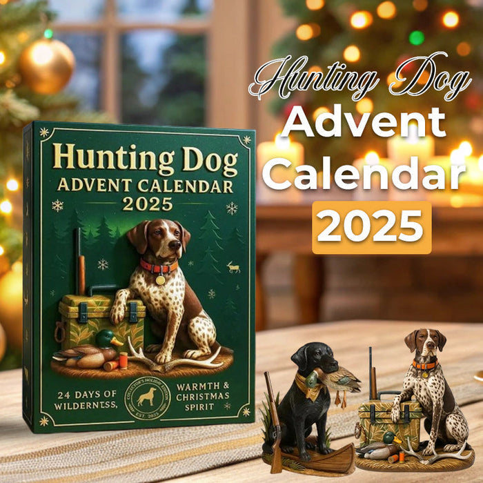 🐾 Medžioklinių šunų Advento kalendorius 2025 m.-LT