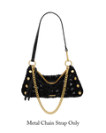 Metal Chain Shoulder Strap | Brushed Gold