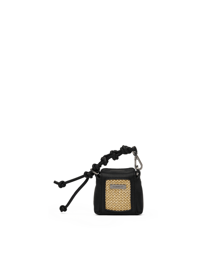 Mini-B-Noir-Smooth-Raffia-GM-Front-View-2