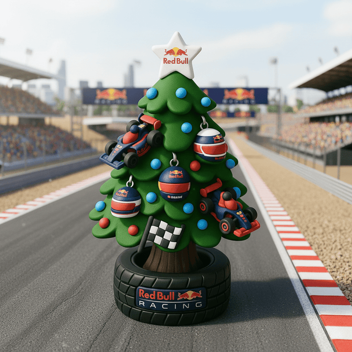 🎄🏎️ Miniaturno božično drevo v slogu ekipe F1-SI