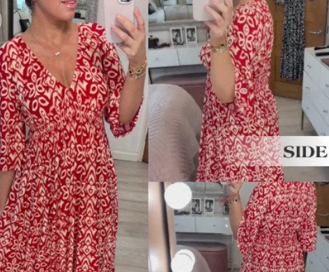 👗Minišaty s výstrihom do V-SK