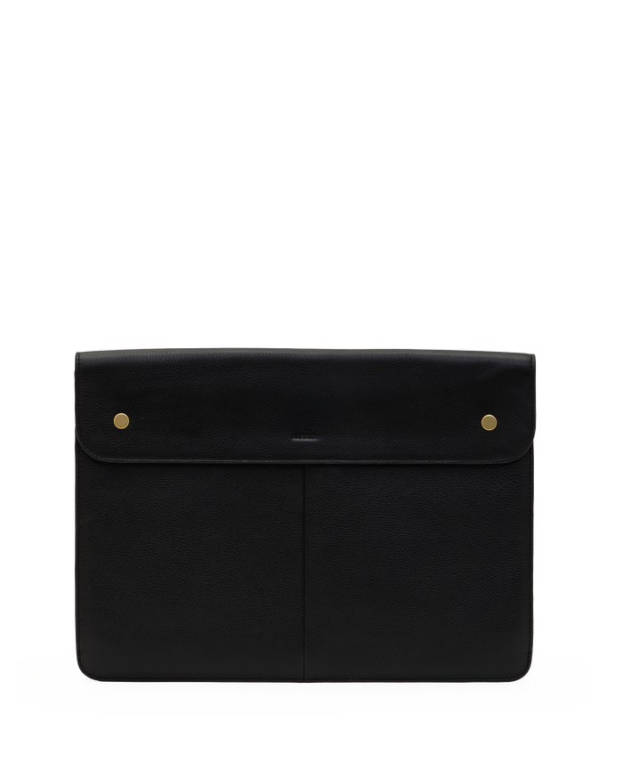 Miranda-Laptop-Sleeve-16-Black-BG-Front-View