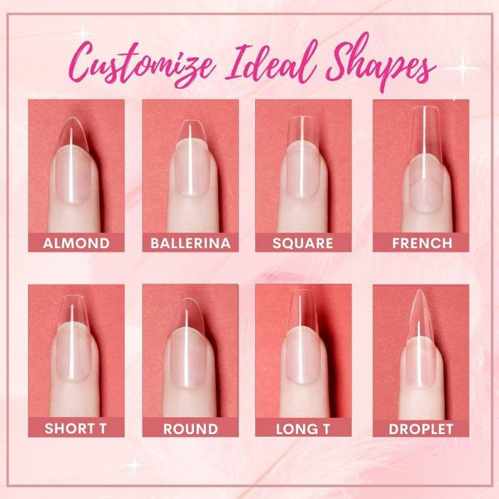 Nailover™ UV-free Nail Extension Kit (100 tips)