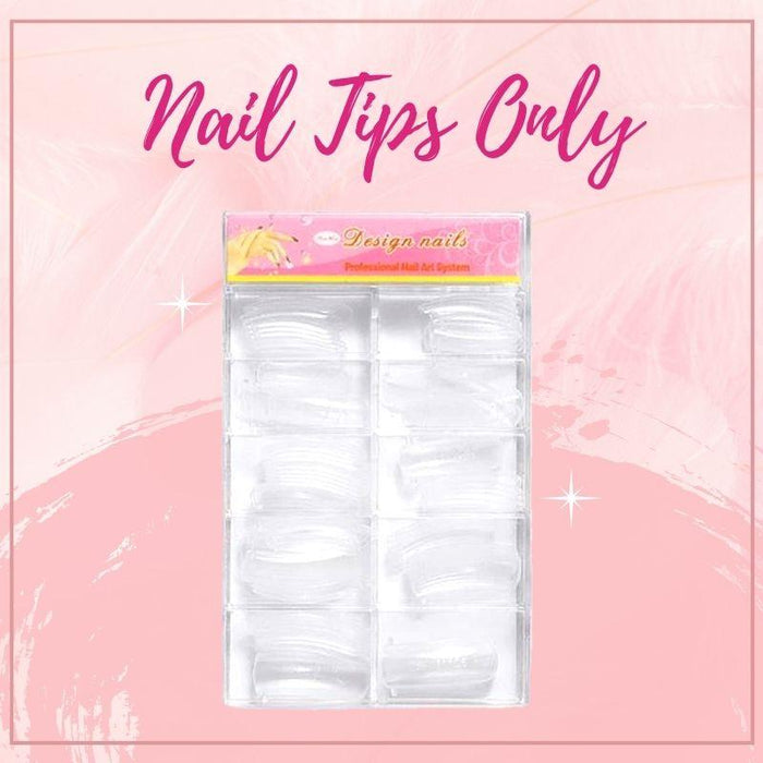 Nailover™ UV-free Nail Extension Kit (100 tips)