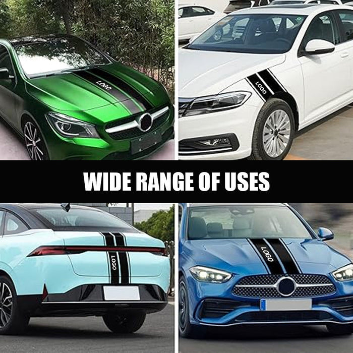 Nálepky na auto na ozdobenie kapoty (2 listy)-SK