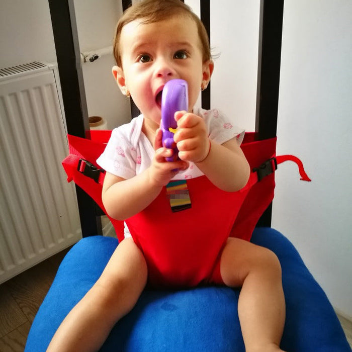 👶Nešiojama valgomojo kėdė vaikams-LT