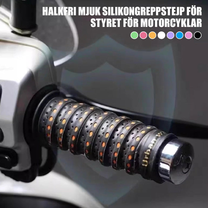 Neslystanti minkšta silikoninė juosta motociklo vairui-LT