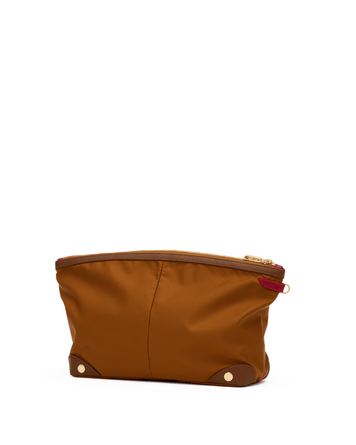 Nicky-Travel-Pouch-Lrg-Amber-Nylon-G-Back-View