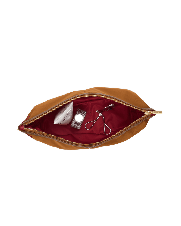 Nicky-Travel-Pouch-Lrg-Amber-Nylon-G-Inside-View