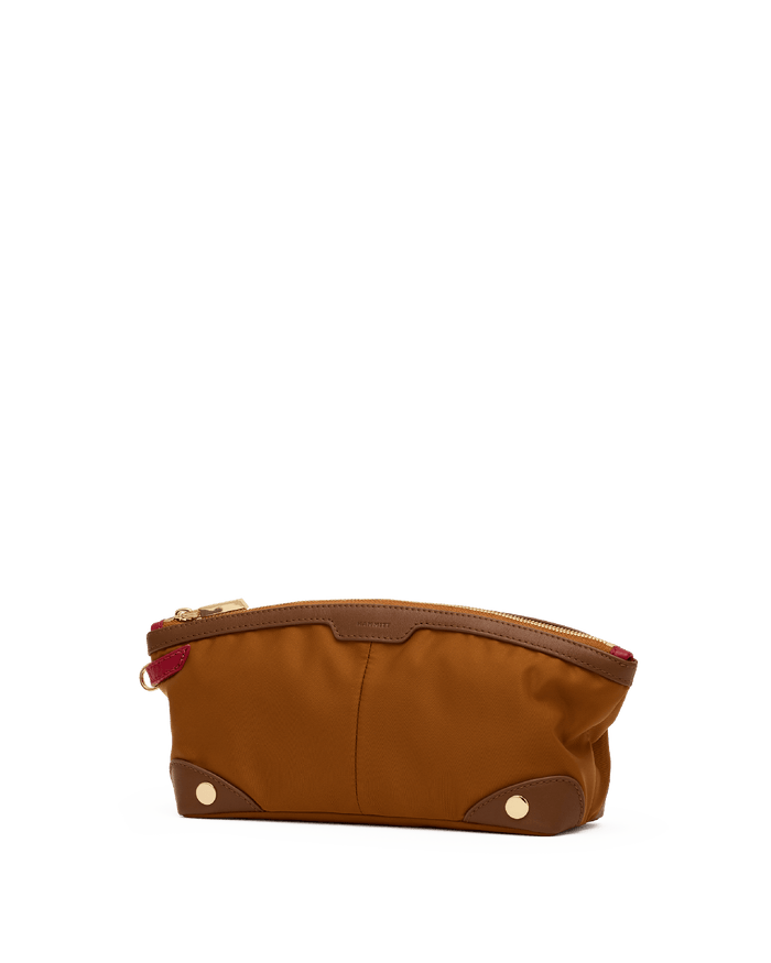 Nicky-Travel-Pouch-Short-Amber-Nylon-G-Front-View-2