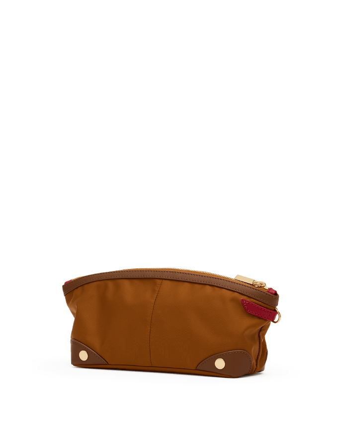Nicky-Travel-Pouch-Short-Amber-Nylon-G-Back-View