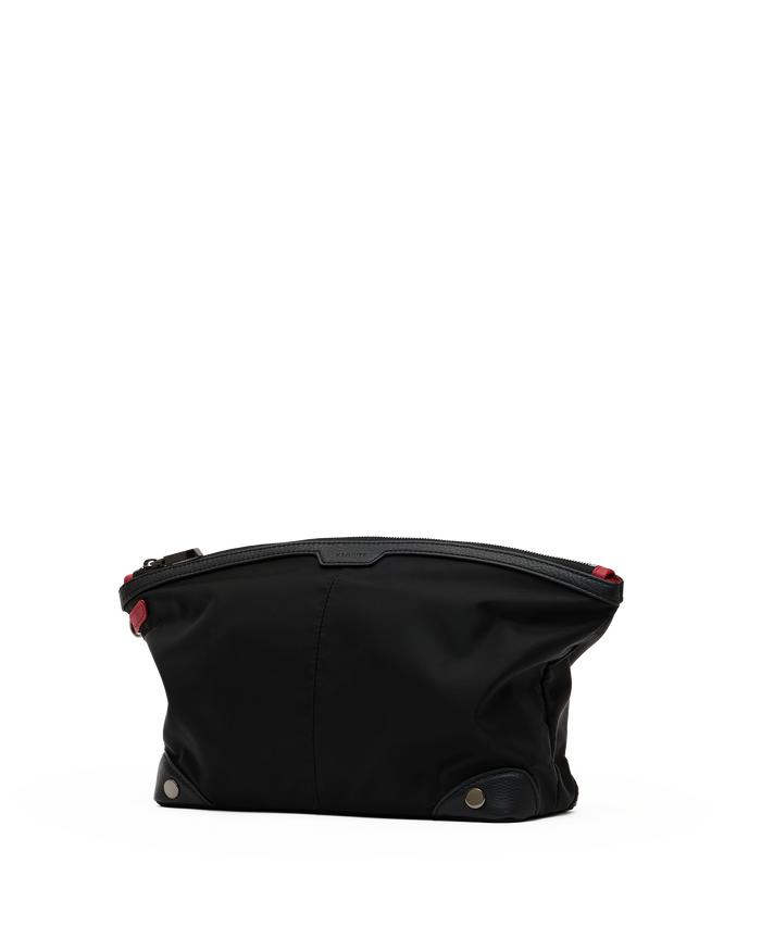 Nicky-Travel-Pouch-Lrg-Black-Nylon-GM-Front-View-2