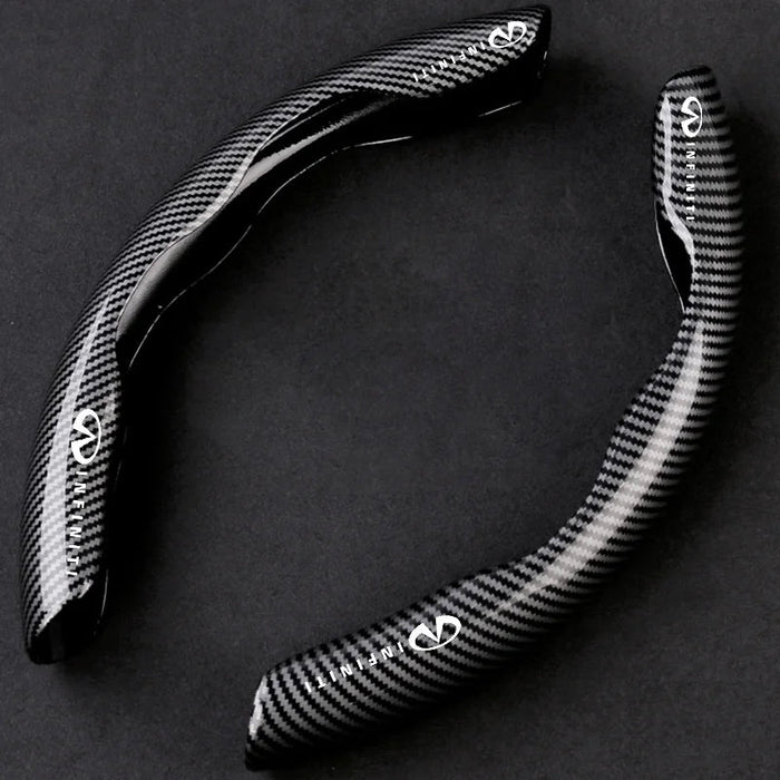 🔥Nueva funda universal para volante de fibra de carbono (2 piezas)❗Se adapta a todos los modelos-ES