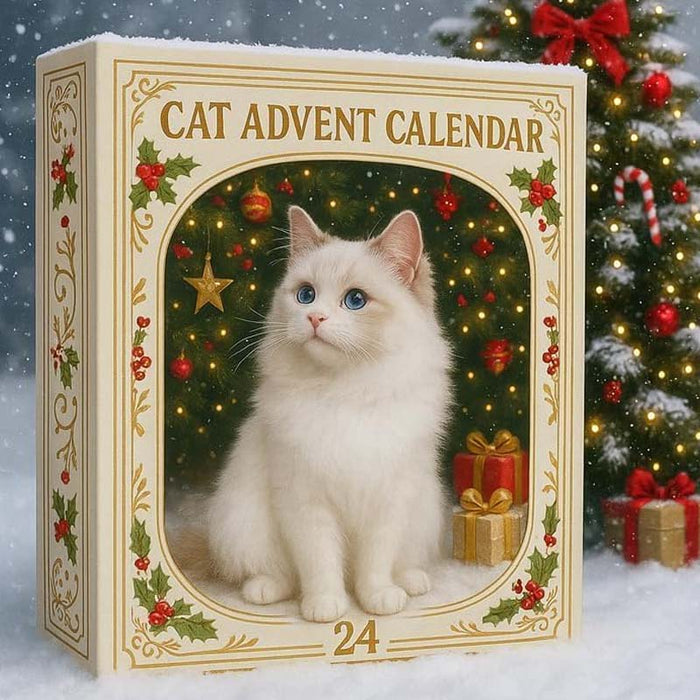 【🎁Oferta Navideña🎄】Calendario de Adviento para Amantes de los Gatos 2025-ES