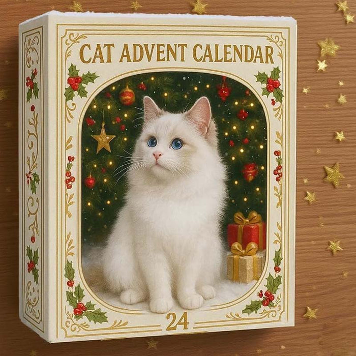 【🎁Oferta Navideña🎄】Calendario de Adviento para Amantes de los Gatos 2025-ES