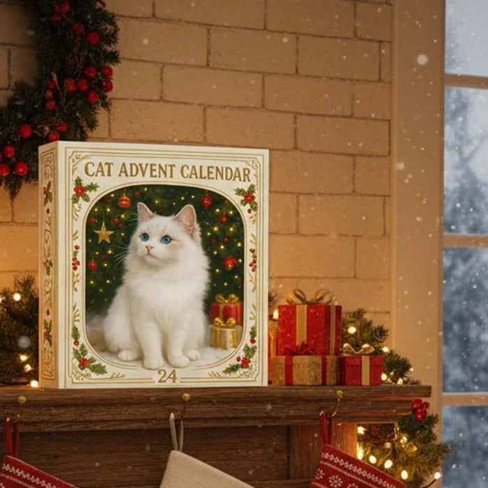 【🎁Oferta Navideña🎄】Calendario de Adviento para Amantes de los Gatos 2025-ES