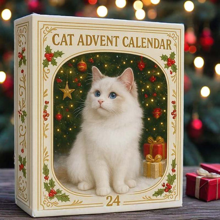 【🎁Oferta Navideña🎄】Calendario de Adviento para Amantes de los Gatos 2025-ES