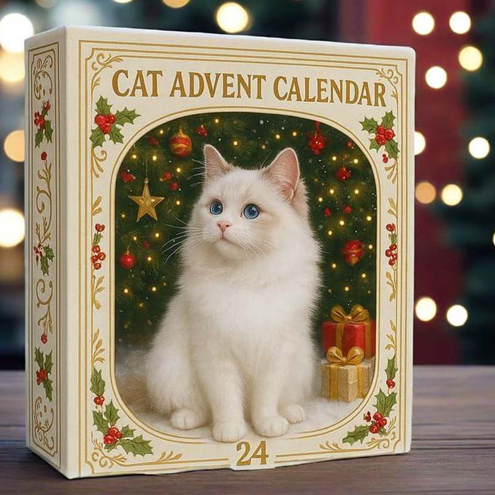 【🎁Oferta Navideña🎄】Calendario de Adviento para Amantes de los Gatos 2025-ES