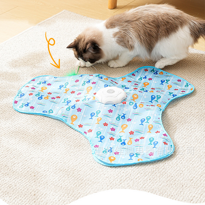 🐈 para gatos 2 en 1 escondite-ES