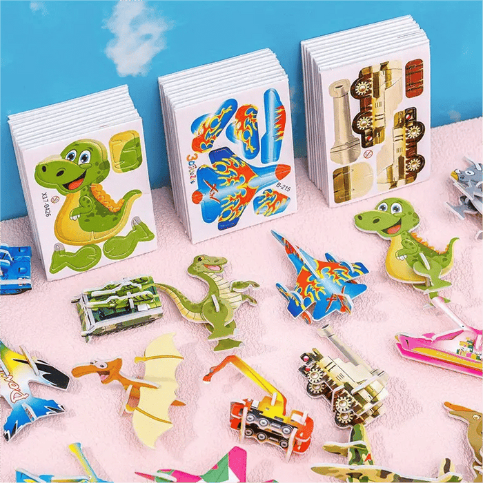 🎁Paskutinė akcijos diena – 50 % nuolaida🔥2025 m. edukacinis 3D animacinis dėlionės žaidimas-LT