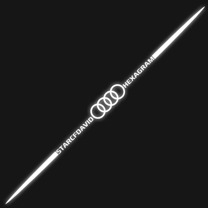 Blanco reflectante / 4PCS / FOR Audi BRAND